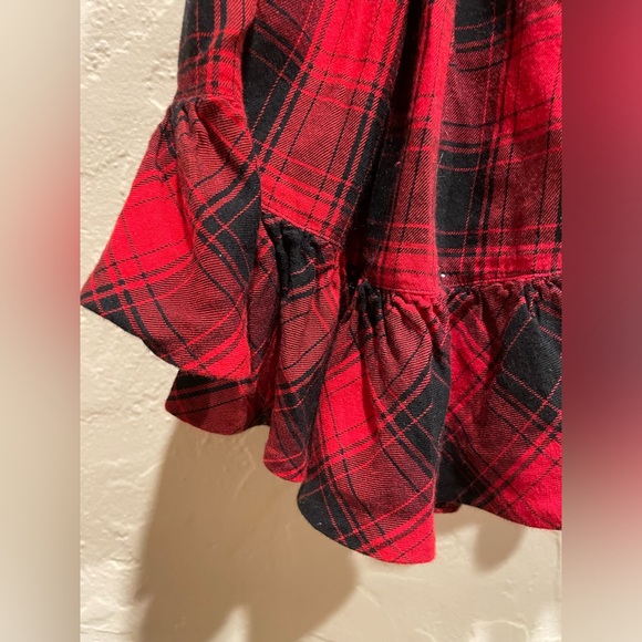 POLO RALPH LAUREN Girls Plaid Ruffle Dress - Picture 5 of 9